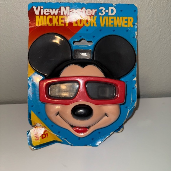 Mickey Mouse 3D View Master Reel View-Master Toy, Vintage Toy w/ one reel - Picture 1 of 5